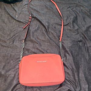 Pink Michael Kors crossbody